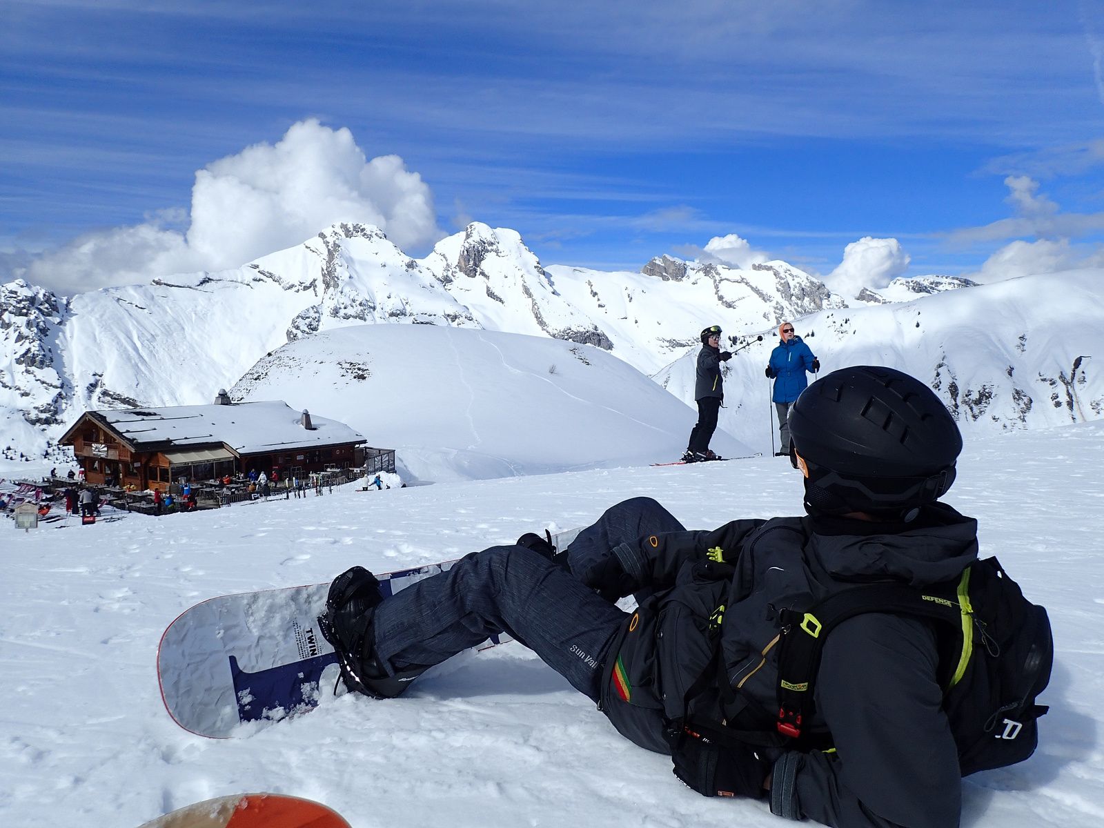 Snowboard au Grand Bornand