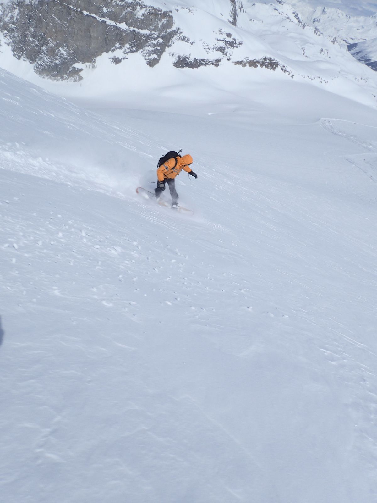 Snowboard à Tignes Val d'Isère 1/2