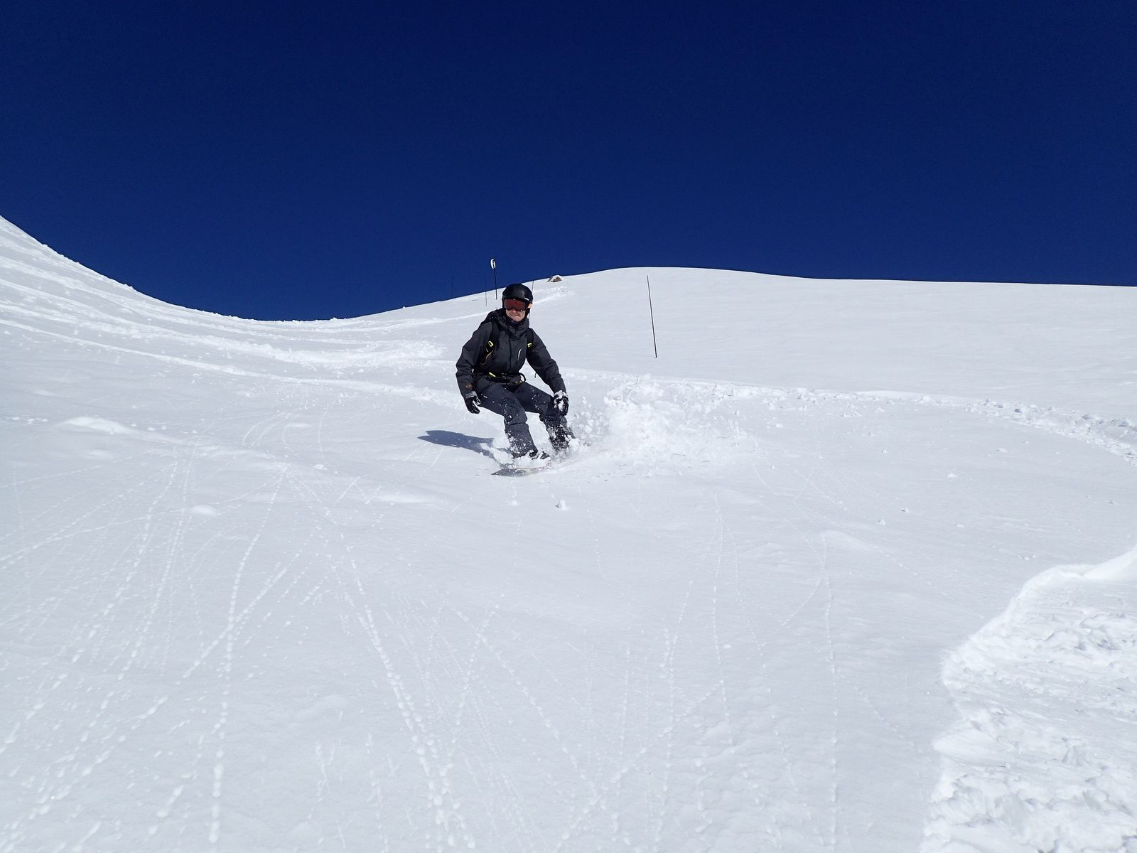 Snowboard à Tignes Val d'Isère 1/2