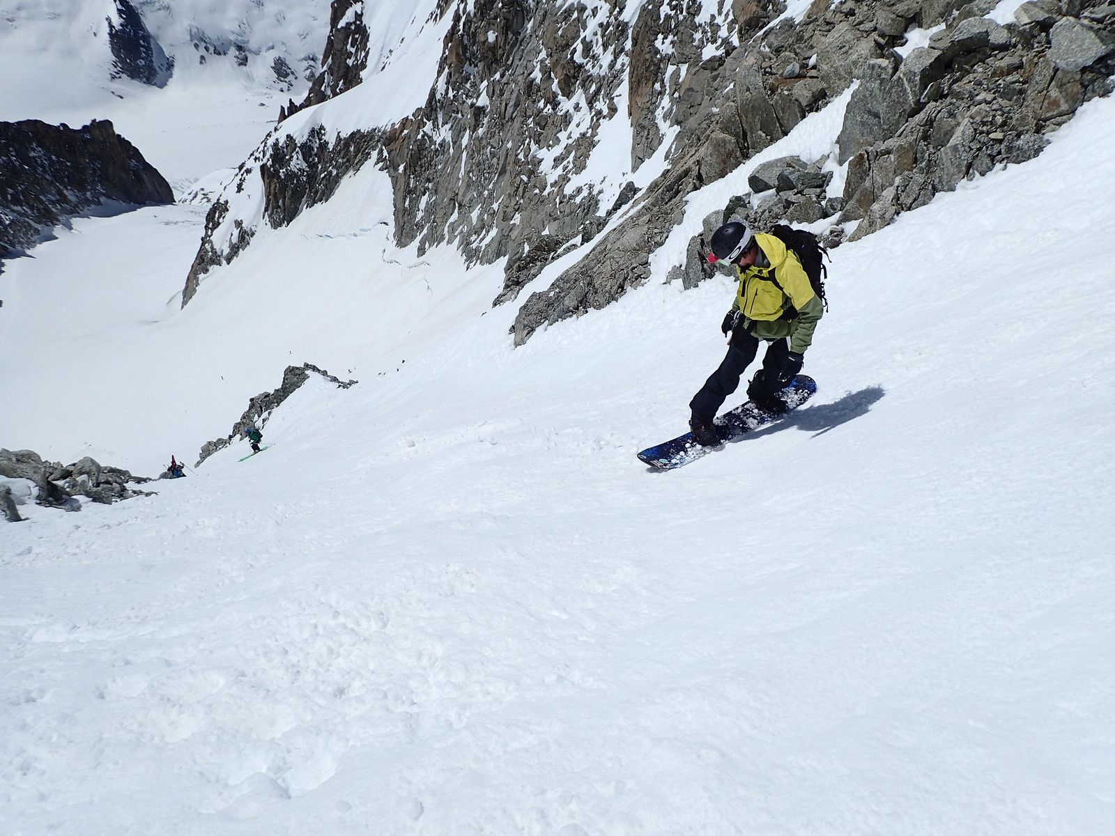 Aiguille d'Argentière: Par le Glacier du Milieu 2/3