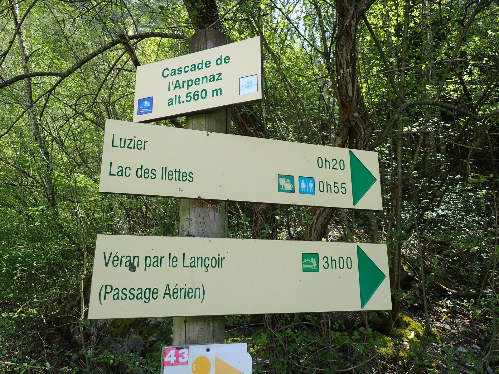Cascade d'Arpenaz: Boucle par le Lac des Ilettes 2/2