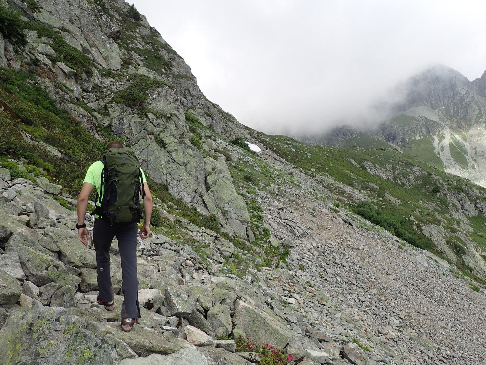 Rocher des Trois Doigts: Traversée des arêtes 1/3
