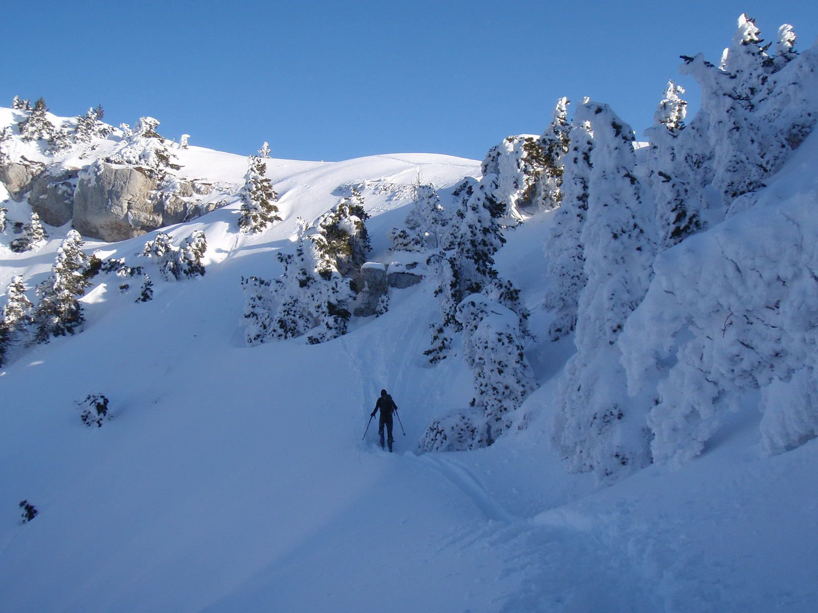 Mont Granier: Barres de Tencovaz 1/2