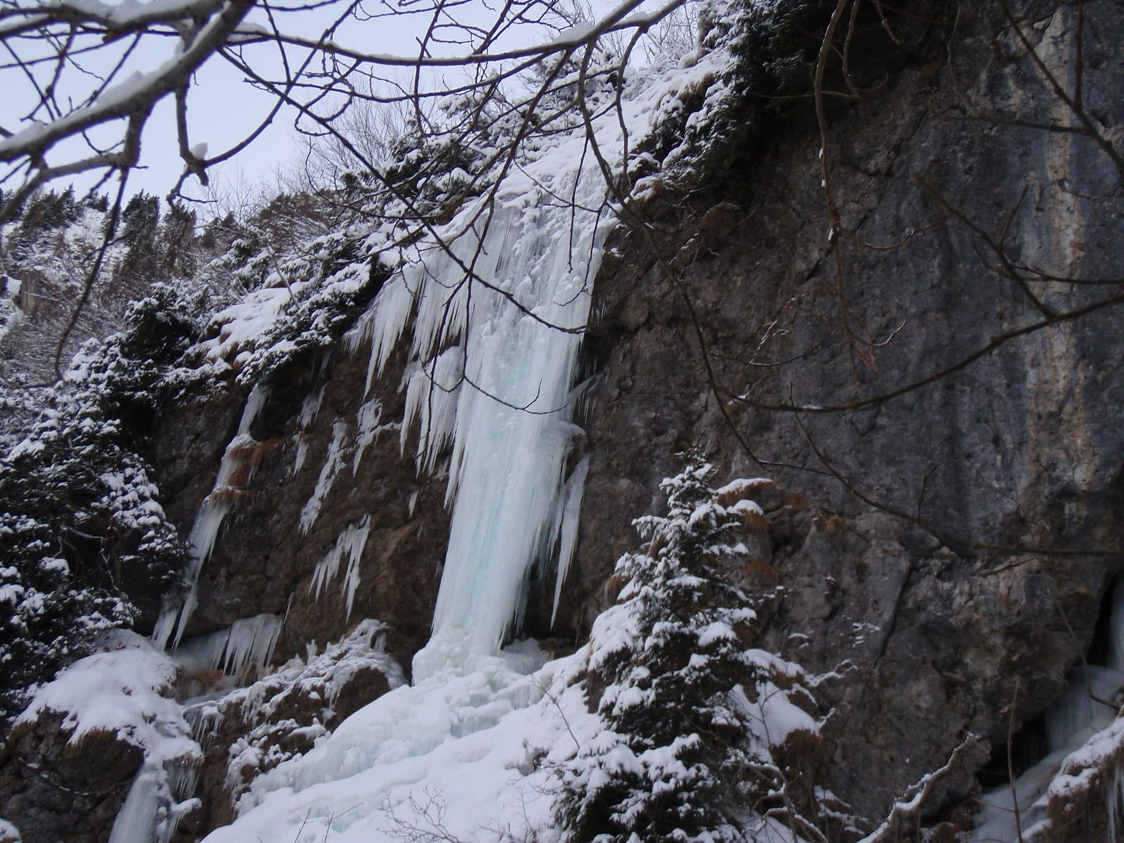 Cascade de Tavaneuse: Secteur de Prétairié