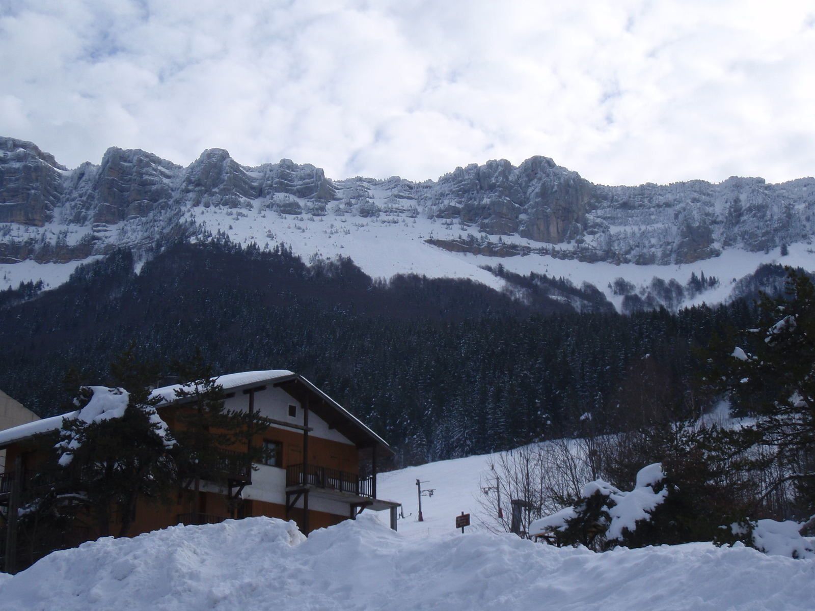 Mont Granier: Barres de Tencovaz 1/2