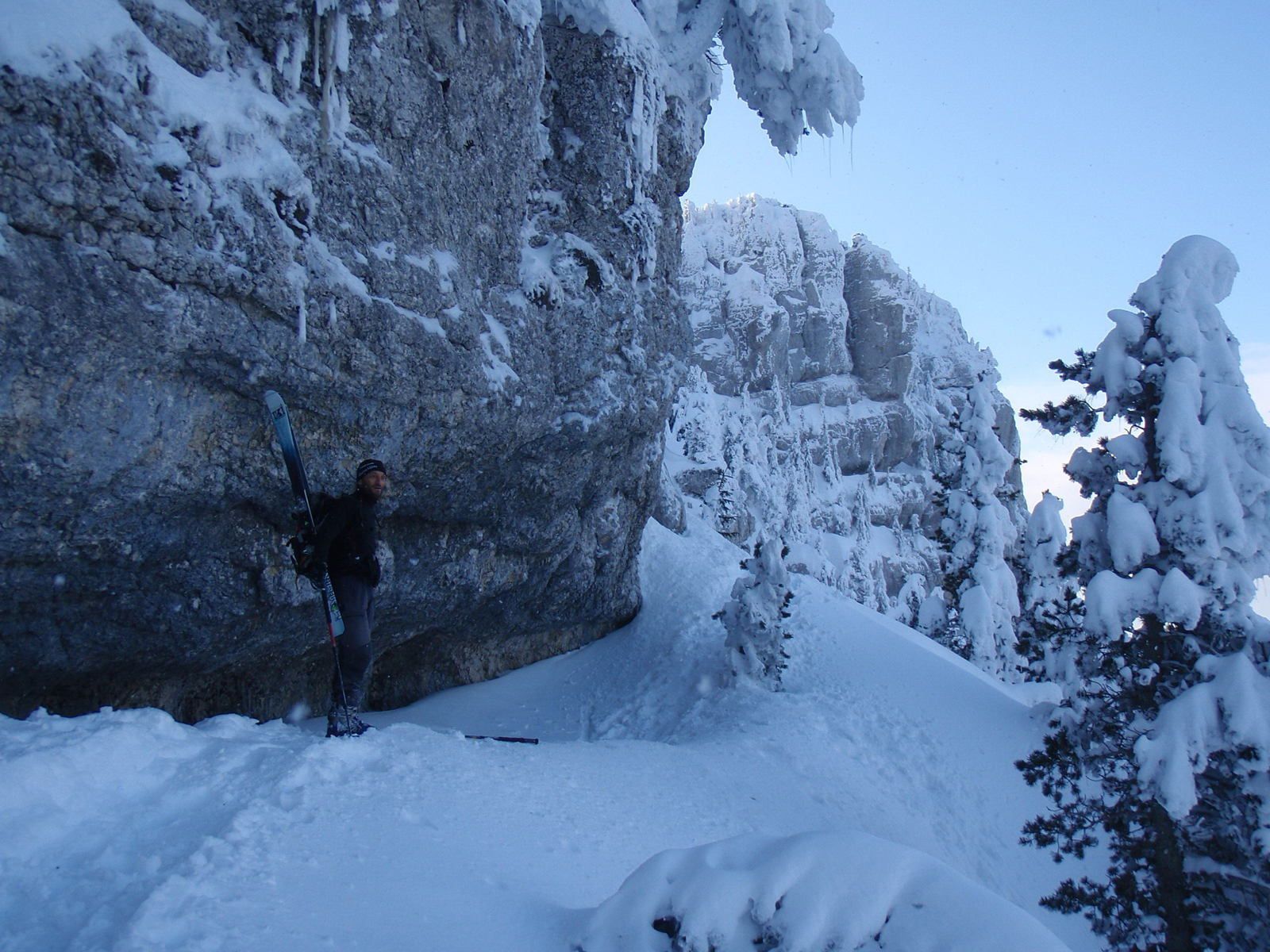 Mont Granier: Barres de Tencovaz 1/2