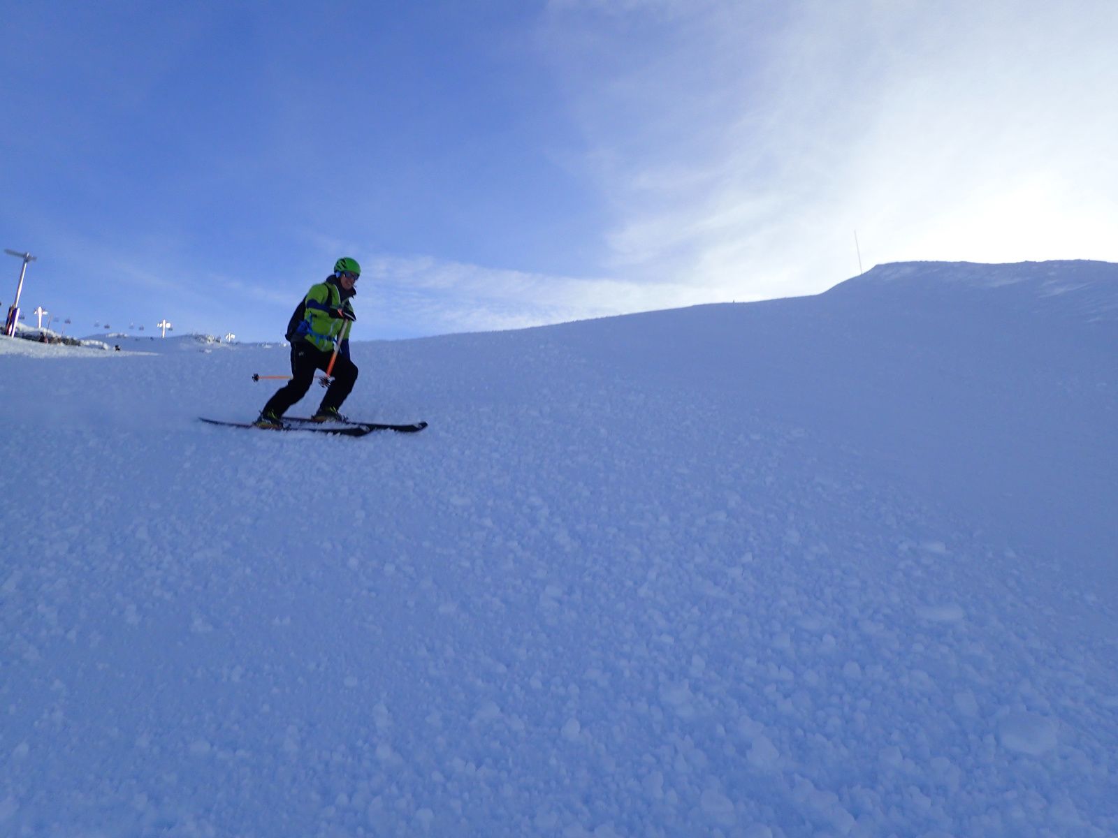 Snowboard et ski à Flaine