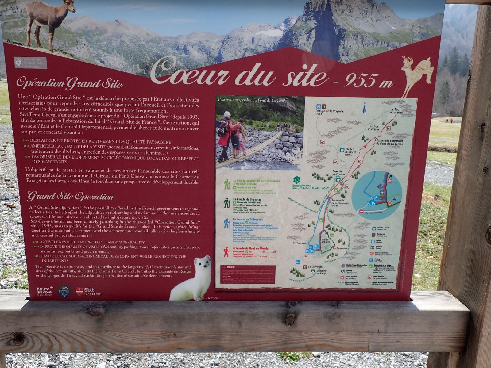 Cirque du Fer à Cheval : Boucle au fond de la Combe - Bout du Monde 1/2