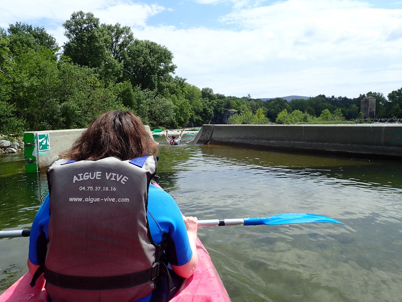 Vallon-Pont-d'Arc : Descente de l'Ardèche en kayak (13km)