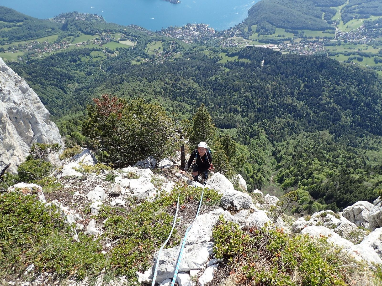 Dents de Lanfon : Frisson d'automne + traversée des arêtes 2/3
