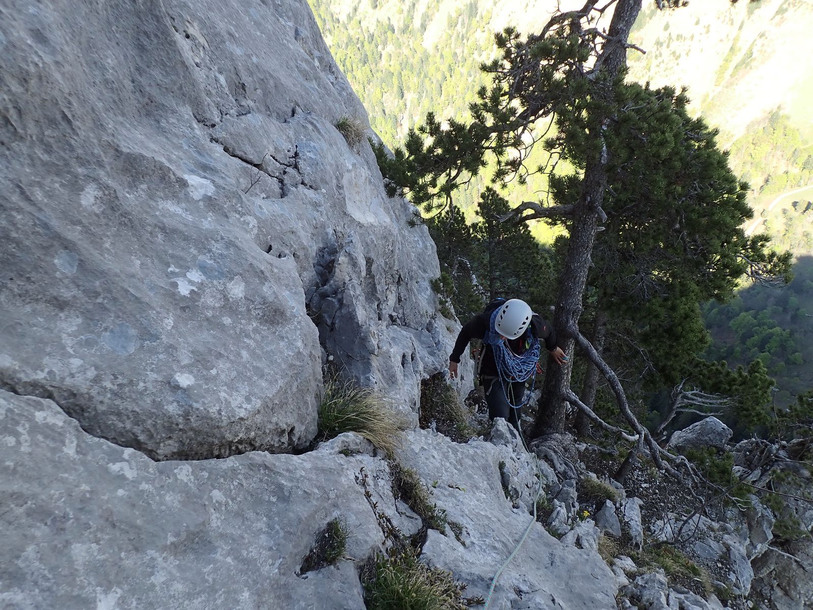 Dents de Lanfon : Frisson d'automne + traversée des arêtes 3/3
