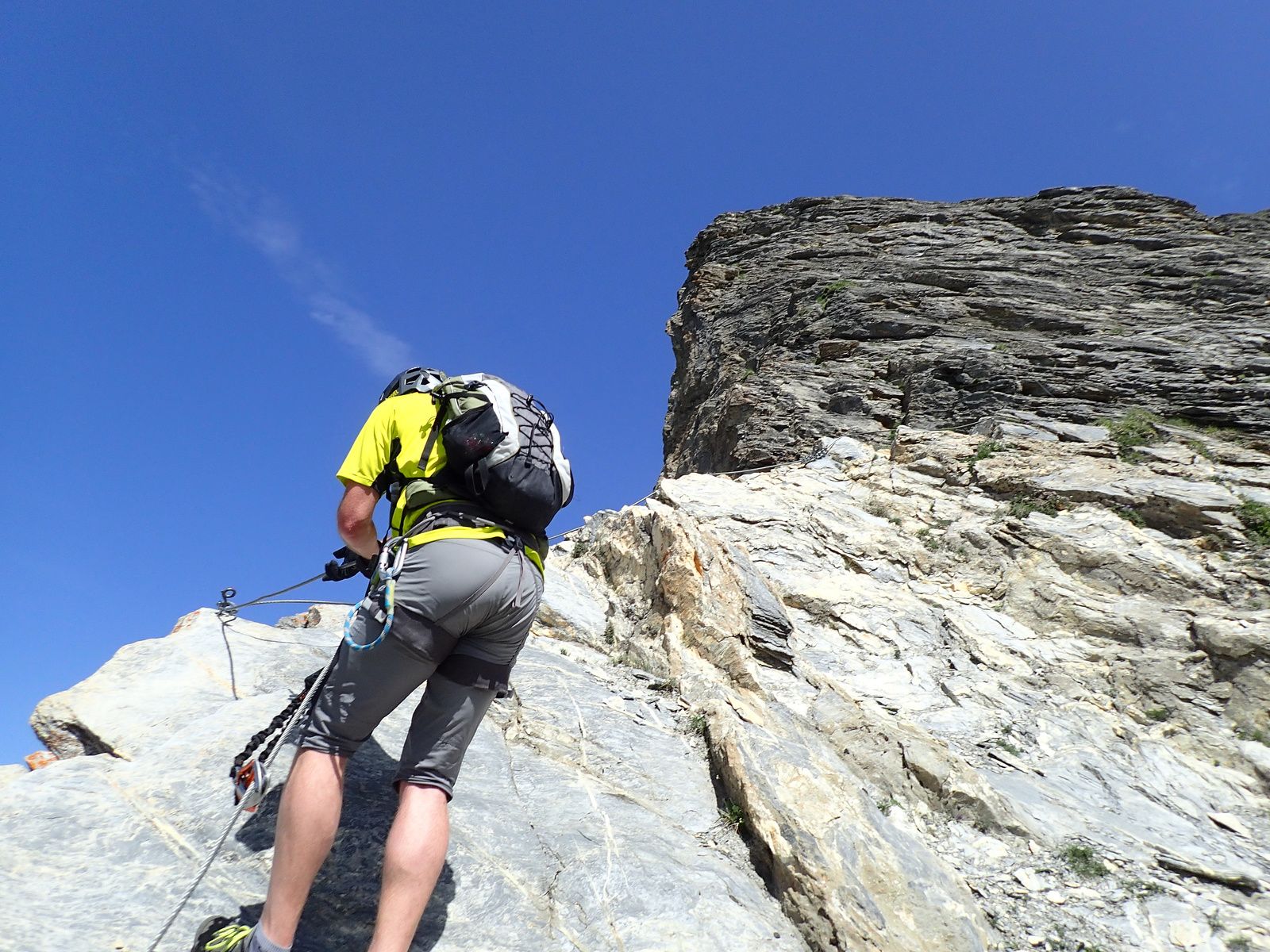 Via-ferrata du Roc du Vent 1/2