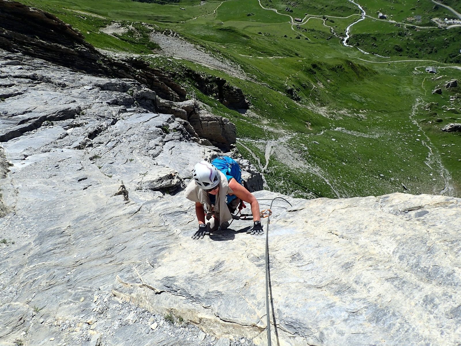 Via-ferrata du Roc du Vent 1/2