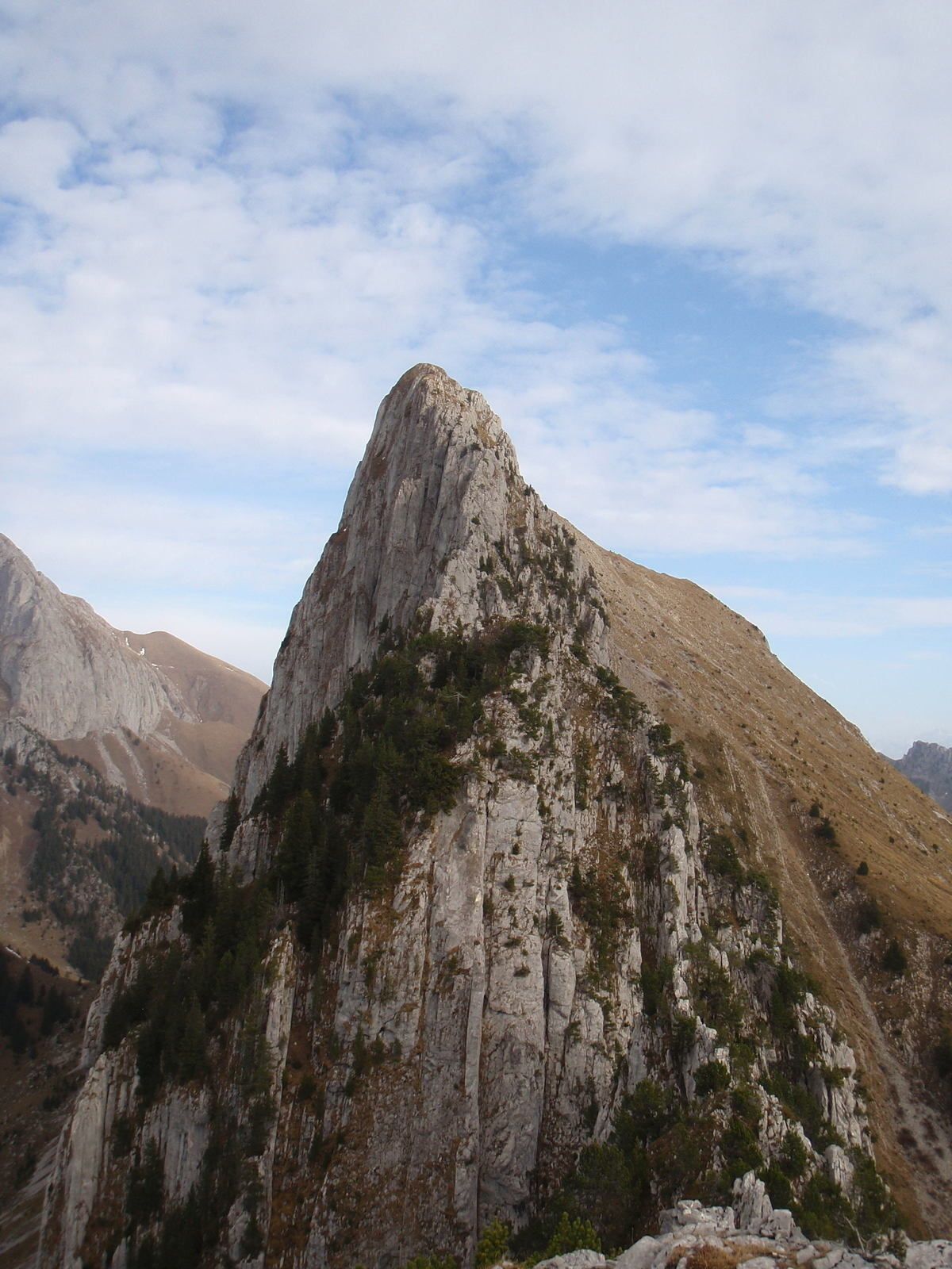 Mont Chauffé : Traversée des arêtes
