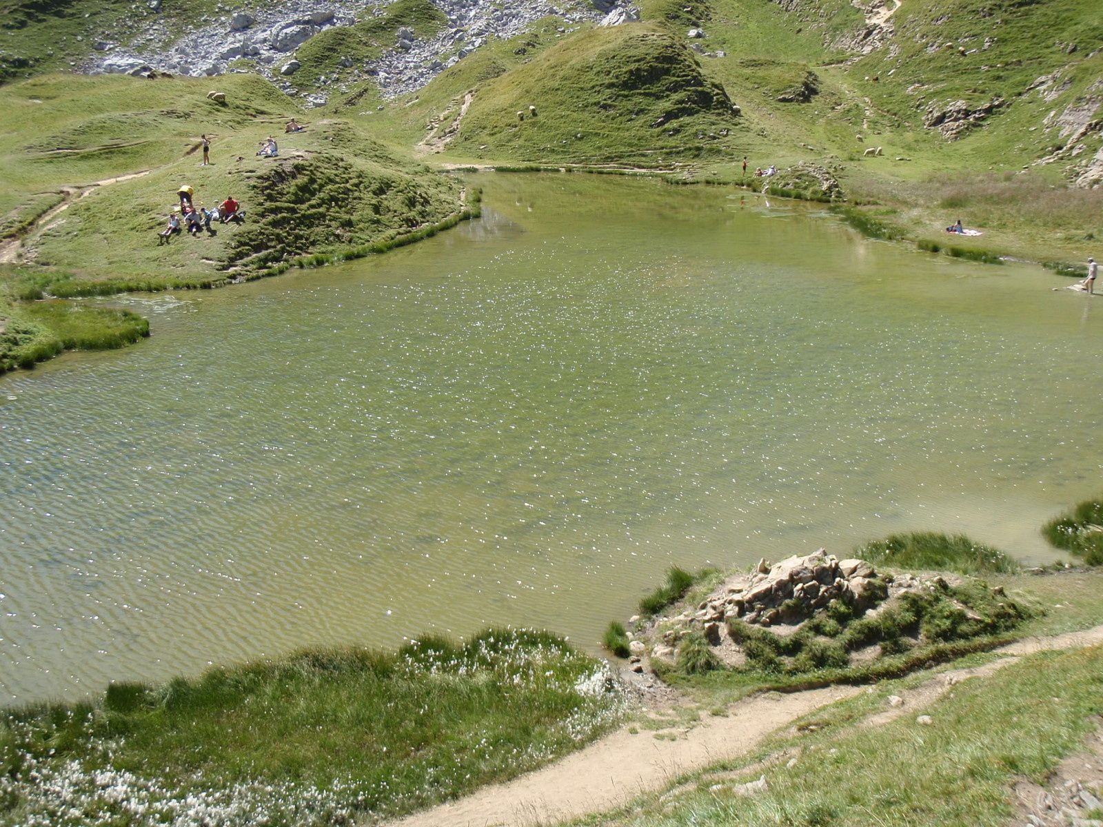 Lac de Peyre + Pointe de Balafrasse : Depuis le Col de la Colombière