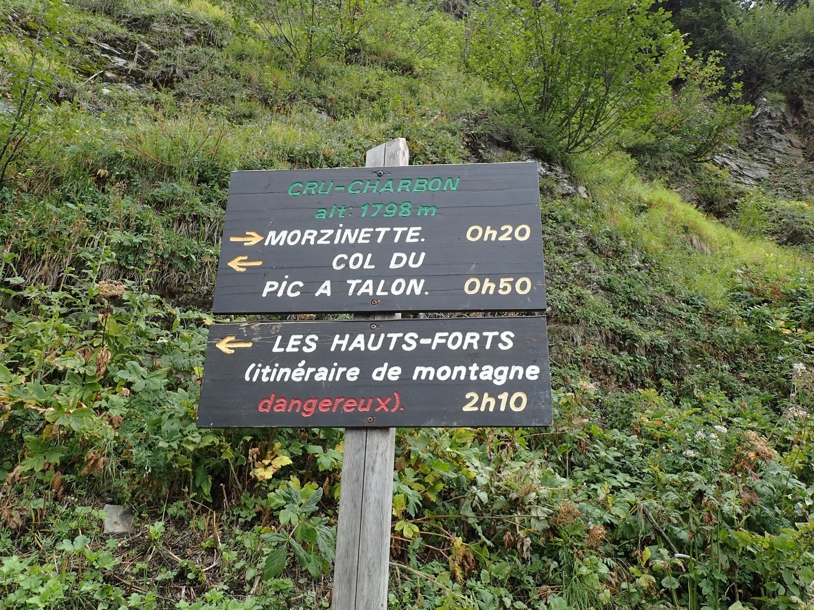 Pointe de Ressachaux : Arête des Tranchants 1/2