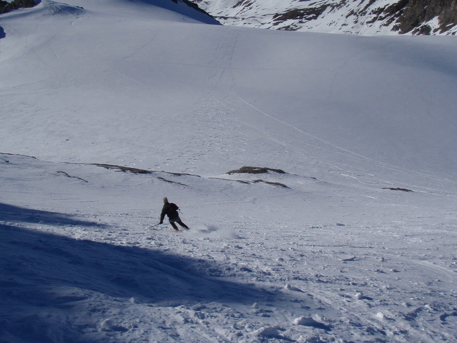 Albaron : Par le Glacier du Grand Fond