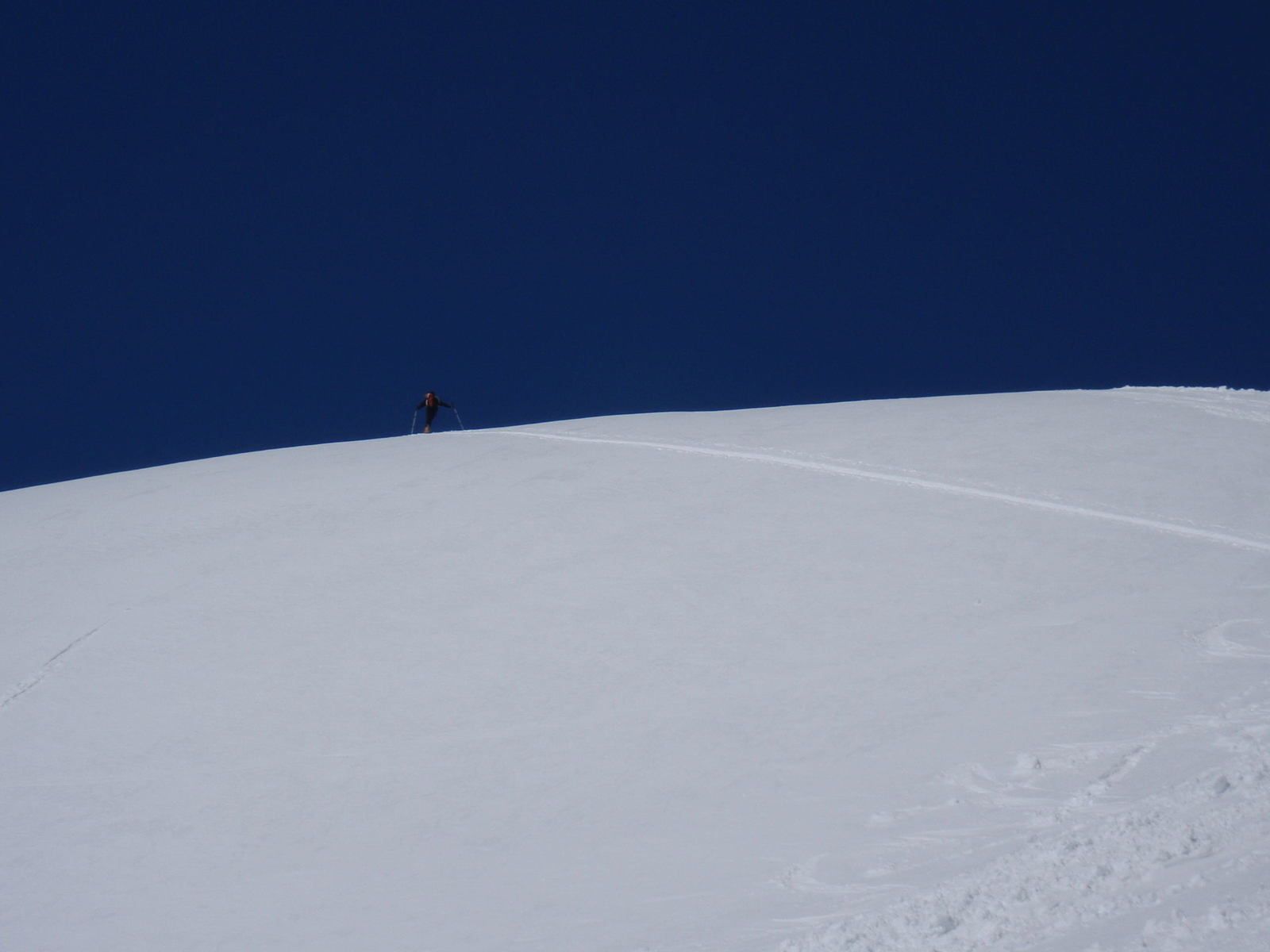 Grande Lui : Voie normale; depuis la Fouly