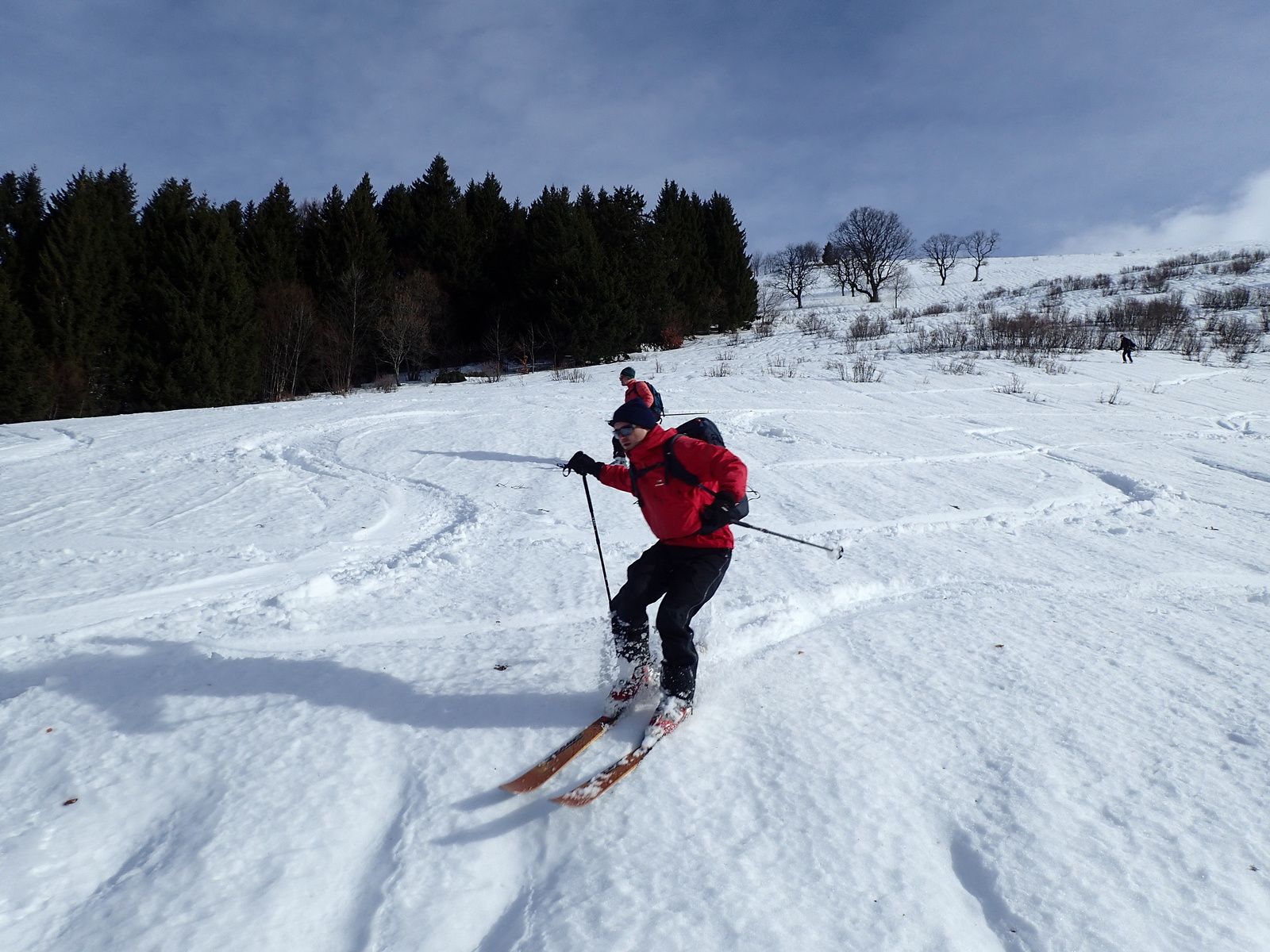 Montagne de Sulens : Depuis Plan Bois + tricotage 1/2