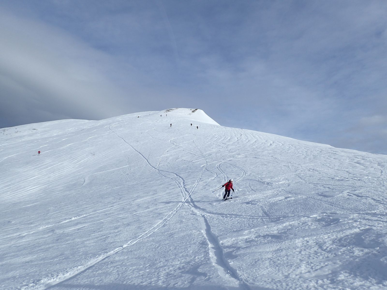 Montagne de Sulens : Depuis Plan Bois + tricotage 1/2