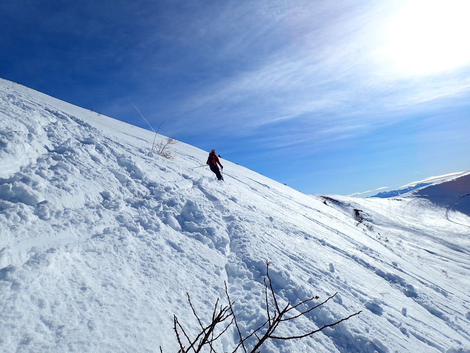Montagne de Sulens : Depuis Plan Bois + tricotage 2/2