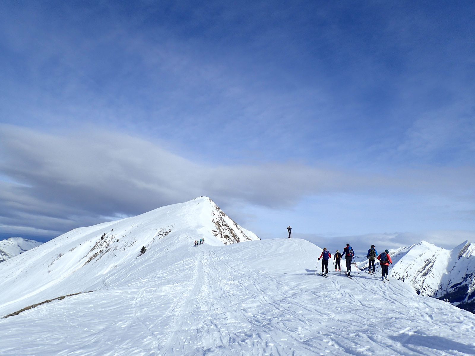 Montagne de Sulens : Depuis Plan Bois + tricotage 2/2