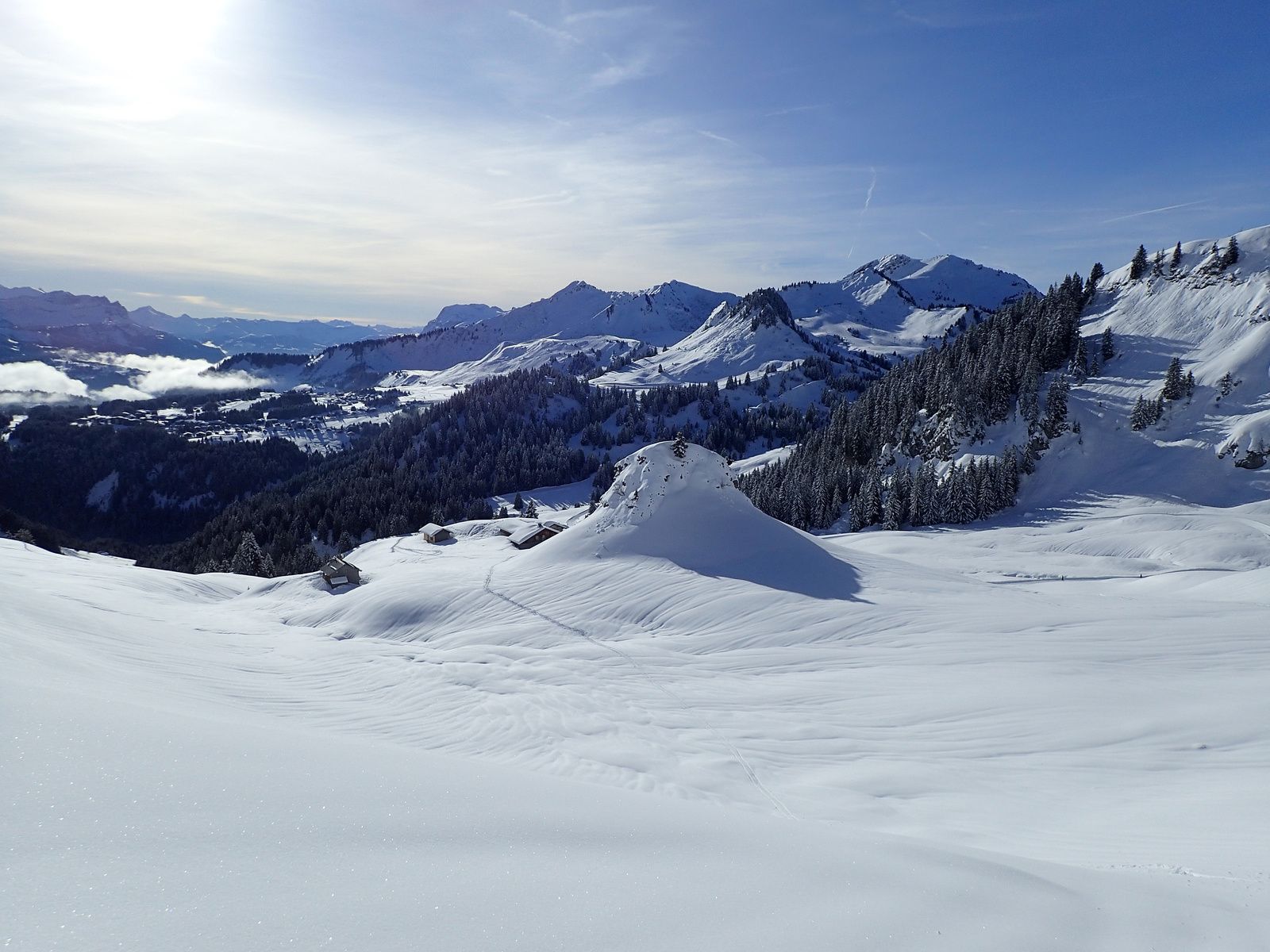 Pointe de Chalune : Face S + Chavasse (Depuis Sommand) 1/2