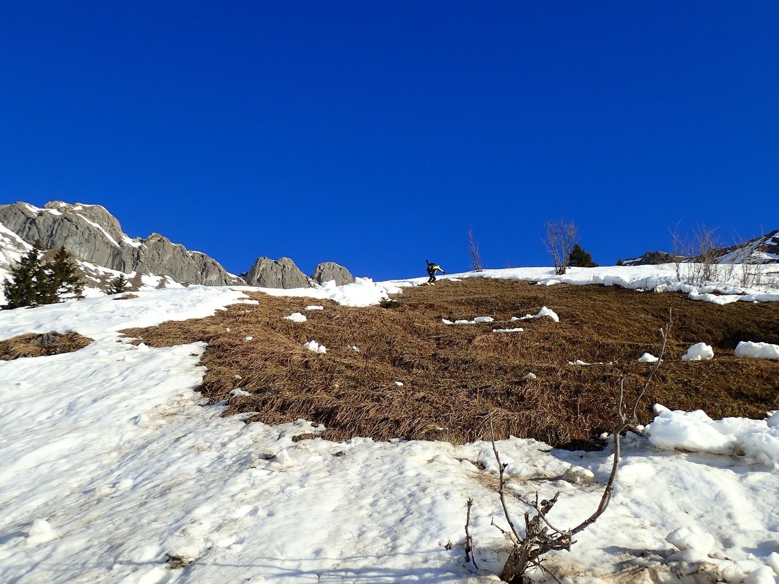 Roc d'Enfer : Face Sud; depuis Bonnavaz 1/2