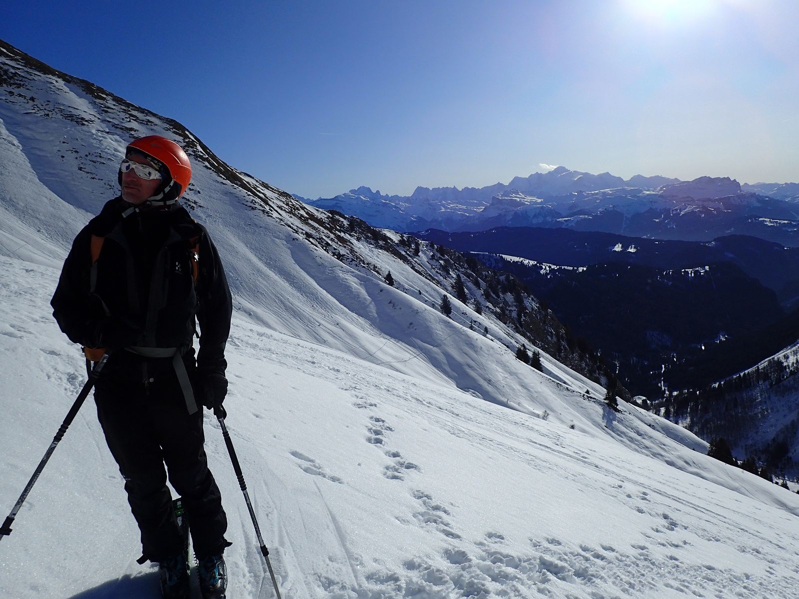 Roc d'Enfer : Face Sud; depuis Bonnavaz 2/2