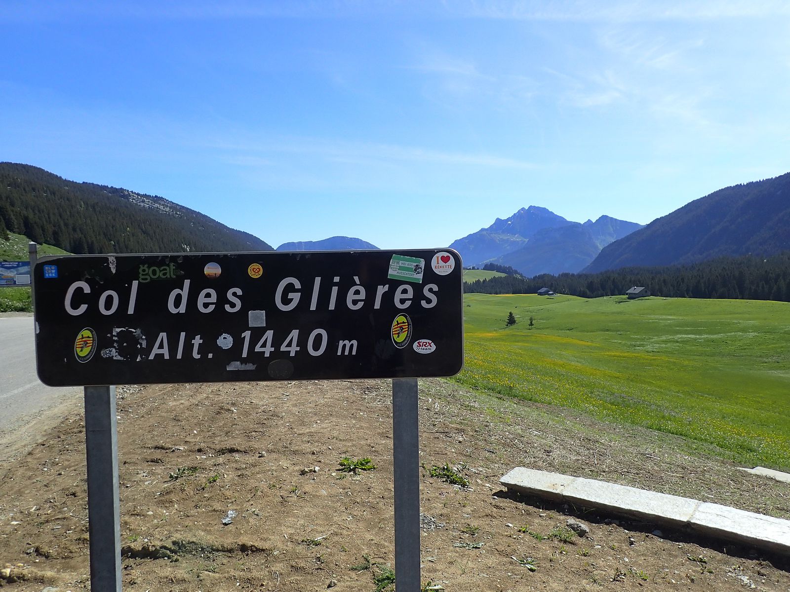 Montagne de Sous-Dine : Depuis le Col des Glières 1/2