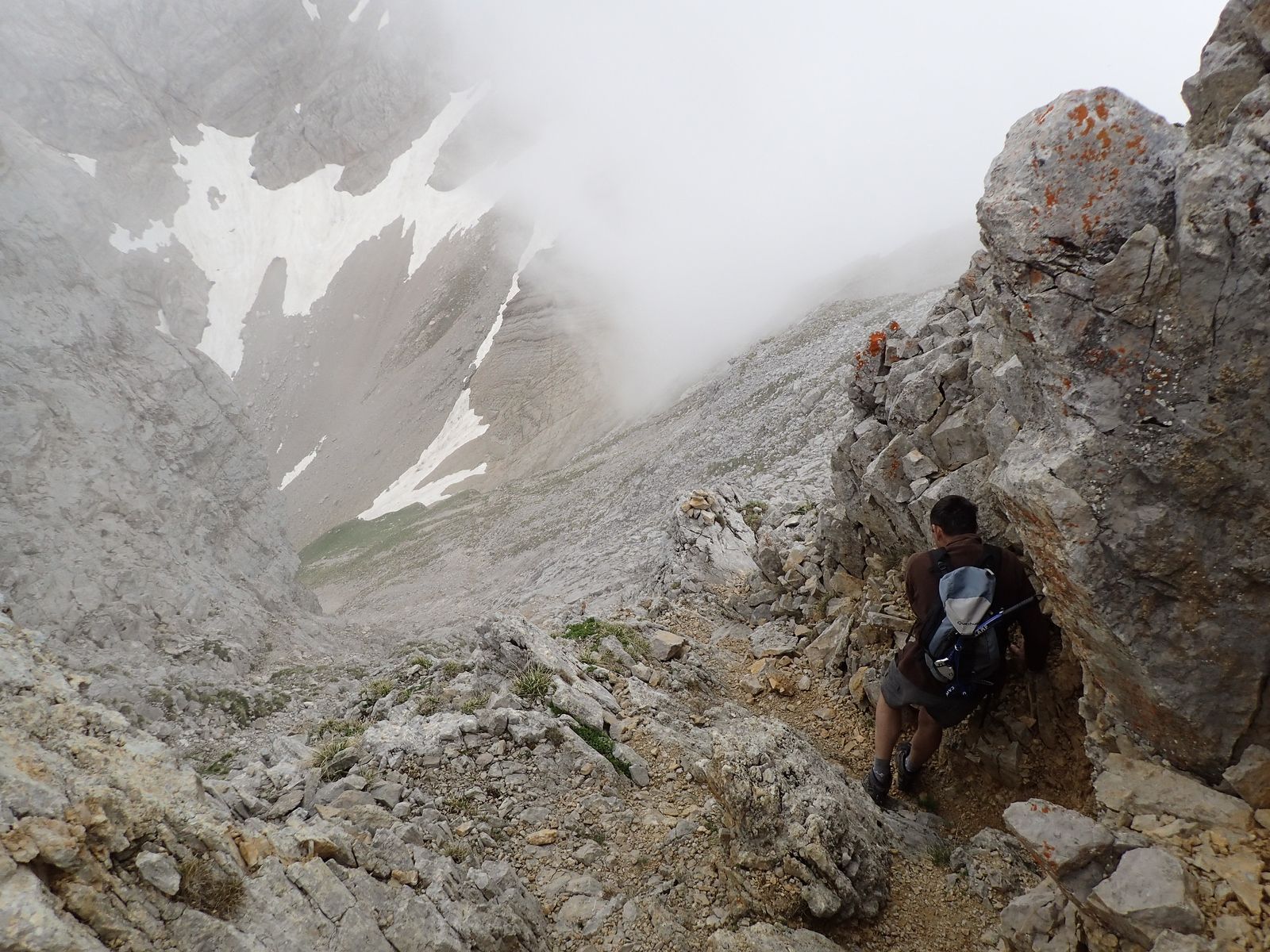 Pointe Blanche : Arête des Aiguilles Vertes 2/2