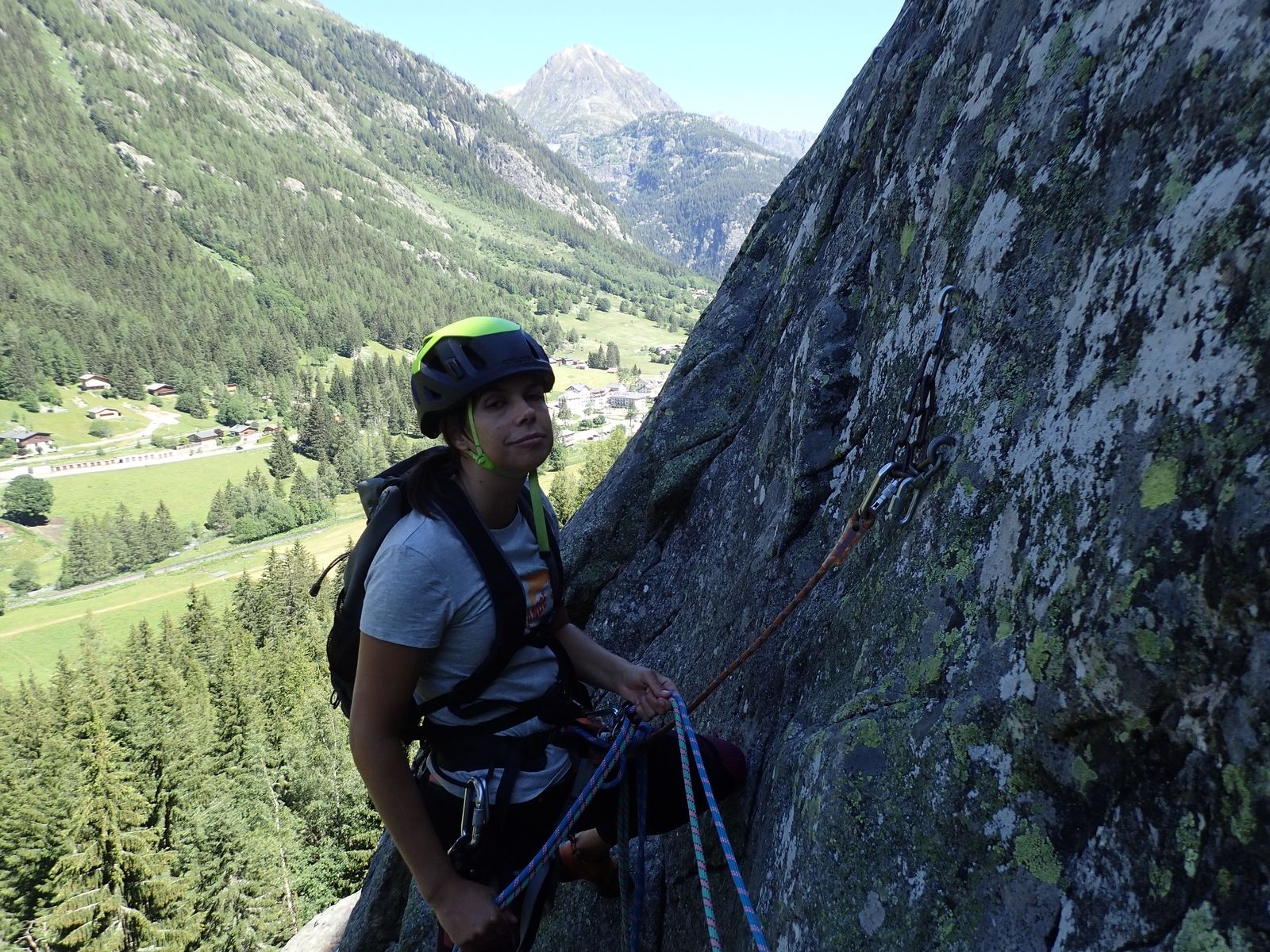 Dalle de Vallorcine : Retour aux Ours