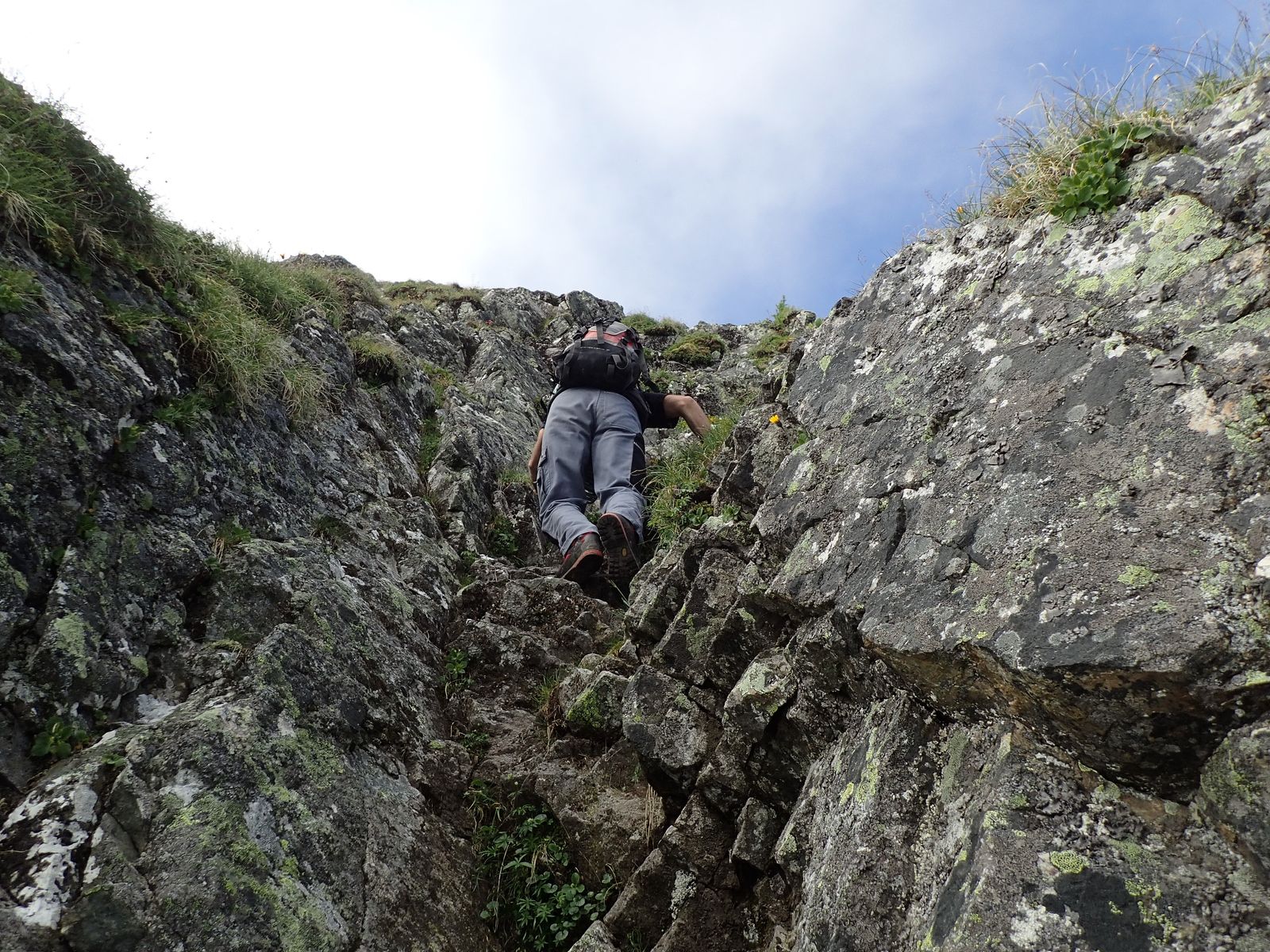 Perrons de Vallorcine : Traversée E &gt; W 1/3