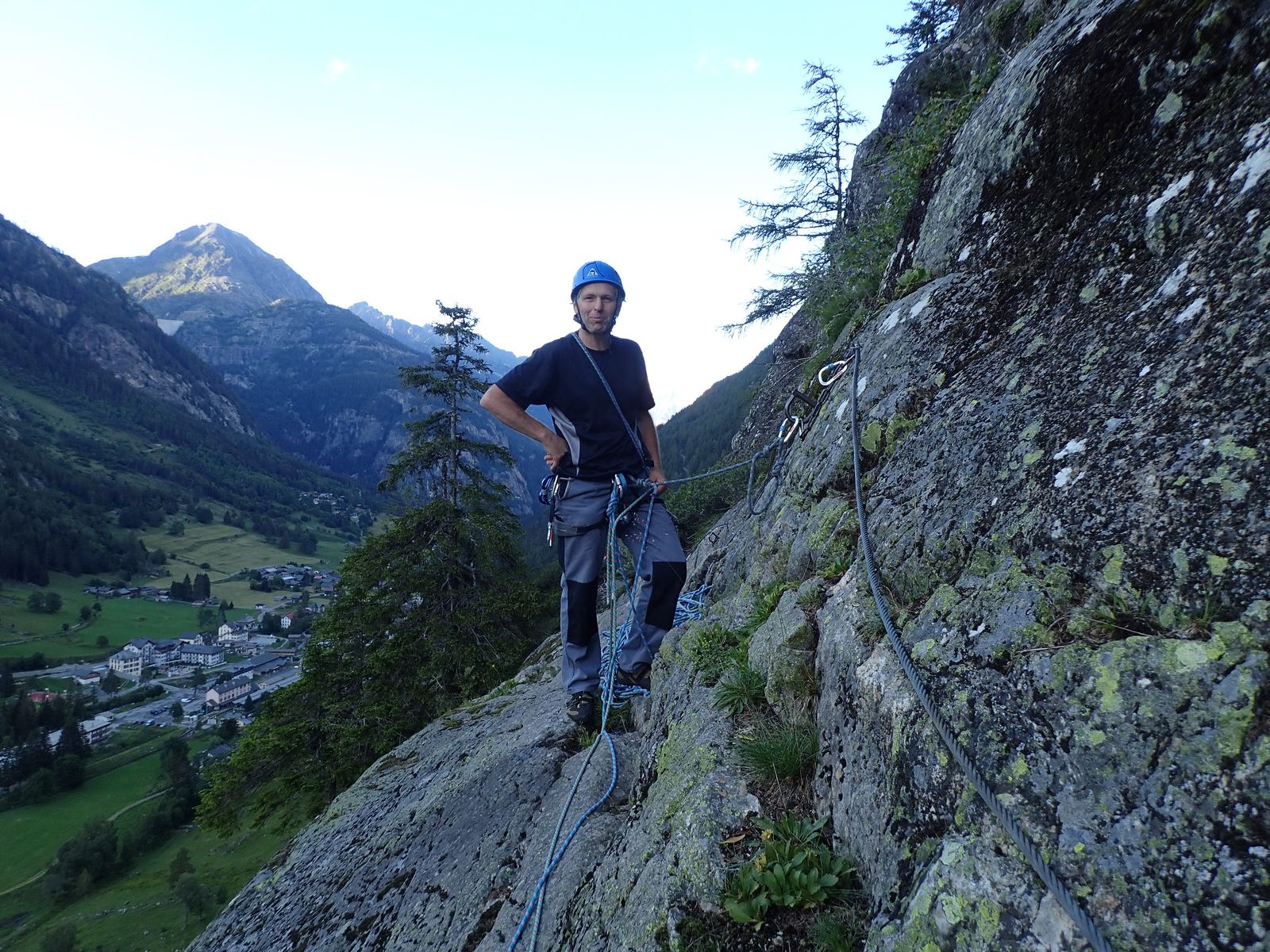 Dalle de Vallorcine : Le Dièdre de la Dernière Flèche