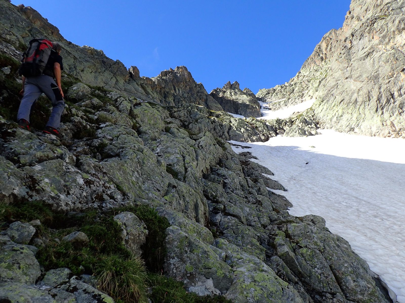 Perrons de Vallorcine : Traversée E &gt; W 1/3