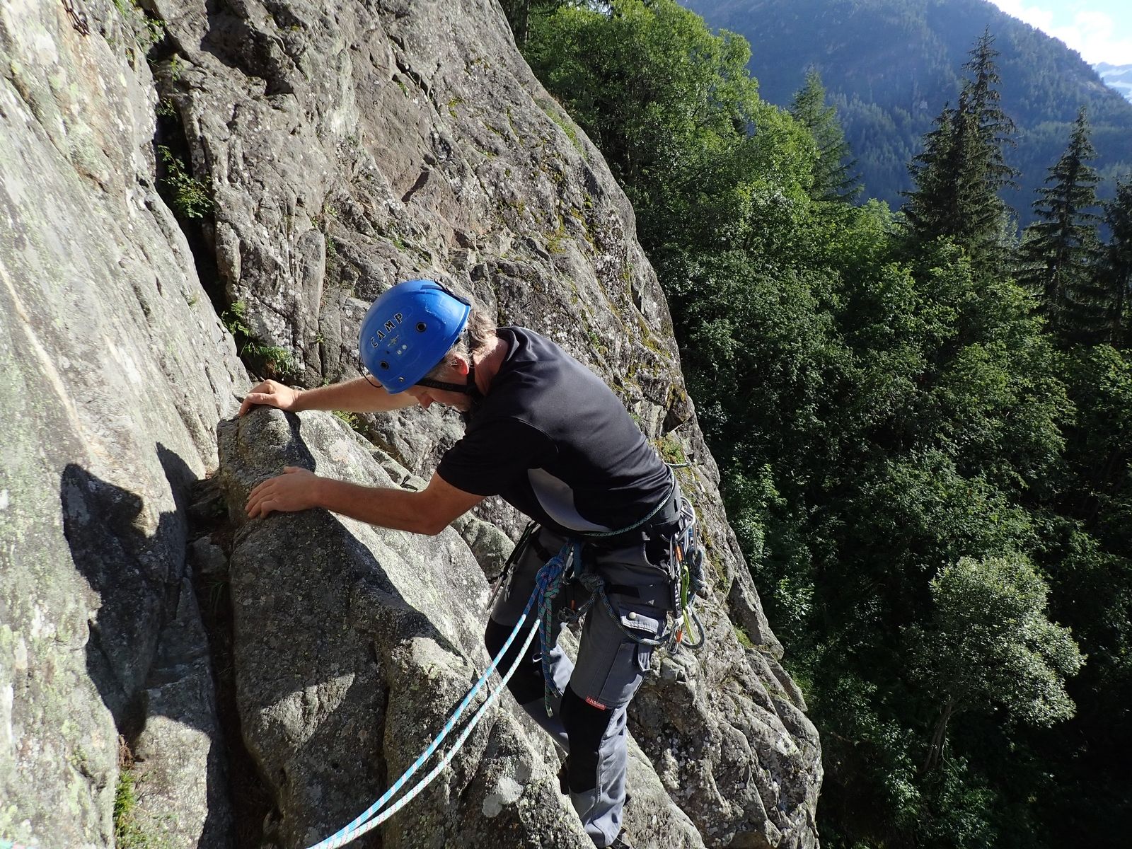 Dalle de Vallorcine : Le Dièdre de la Dernière Flèche