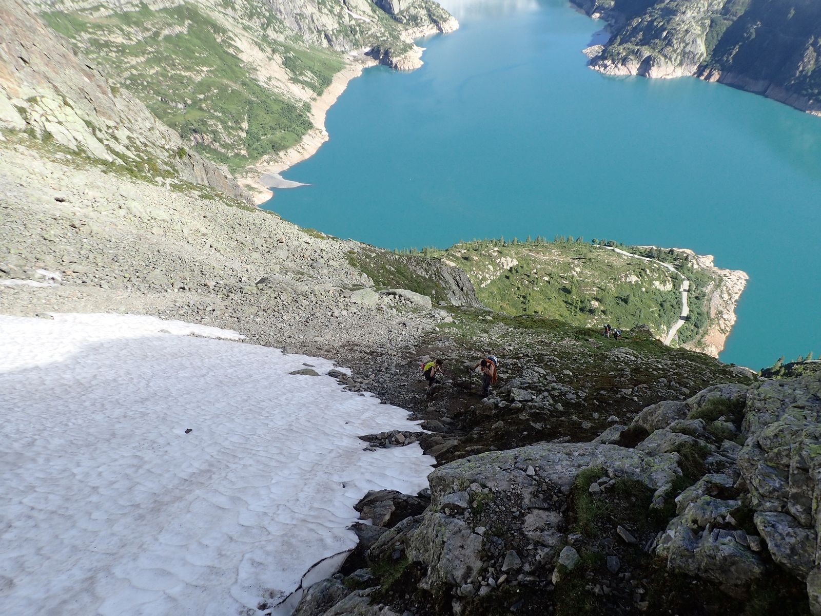 Perrons de Vallorcine : Traversée E &gt; W 1/3