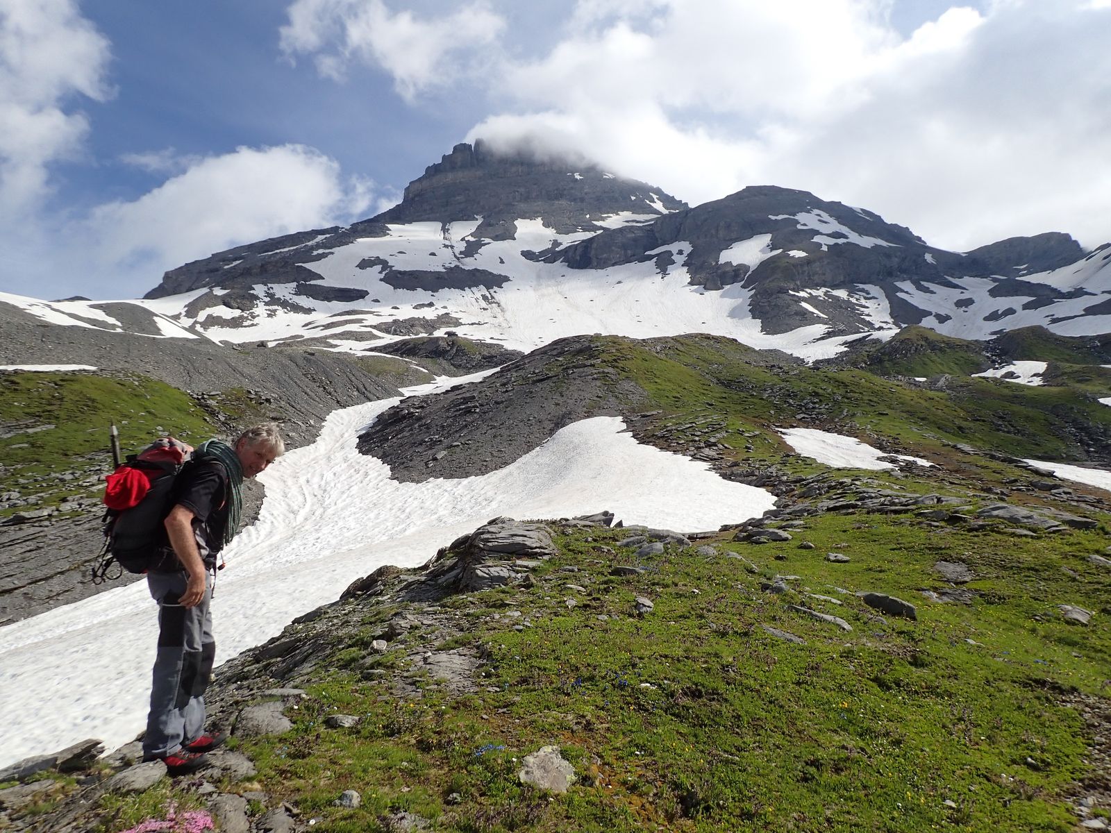 Tour Sallière : Arête sud-est depuis Emosson 1/2