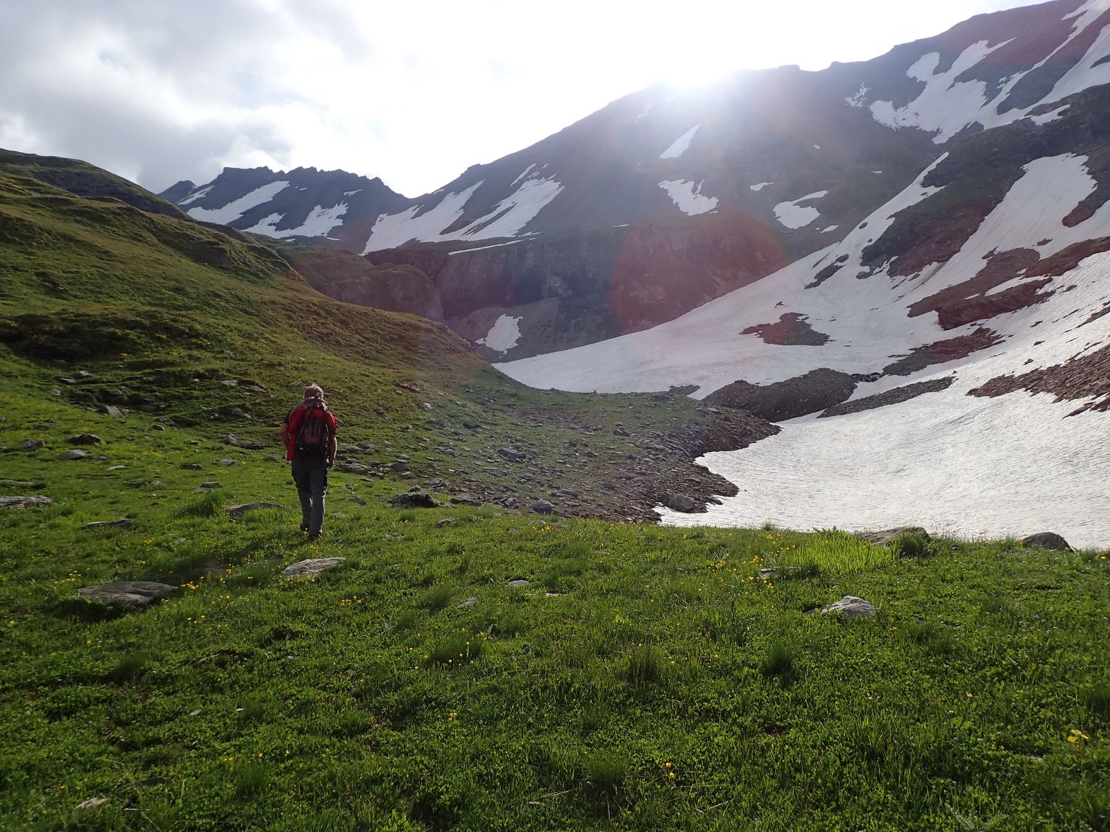 Tour Sallière : Arête sud-est depuis Emosson 1/2