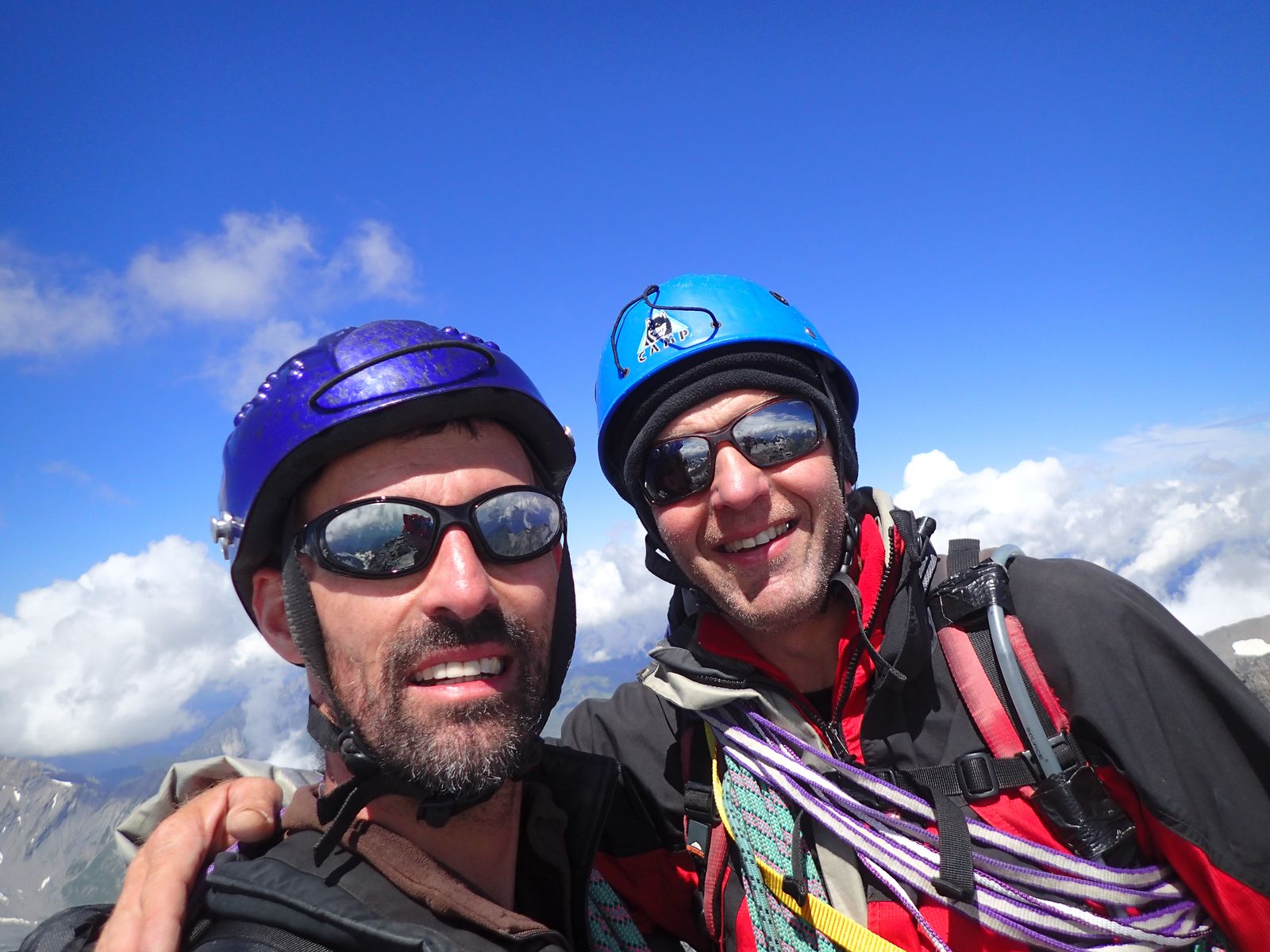 Tour Sallière : Arête sud-est depuis Emosson 2/2