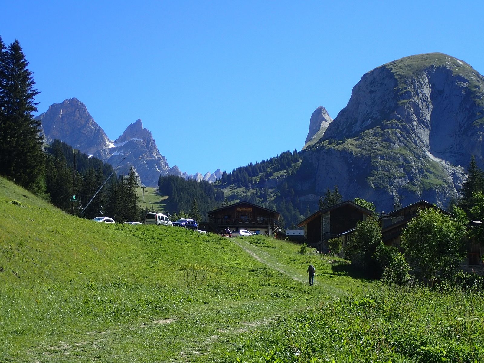 Petite Aiguille de l'Arcelin : Arête ouest 1/2
