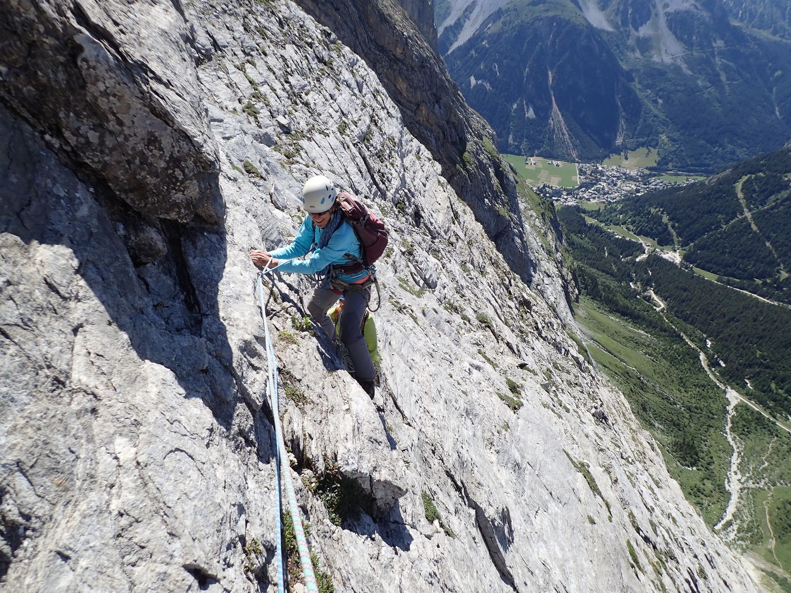 Petite Aiguille de l'Arcelin : Arête ouest 2/2