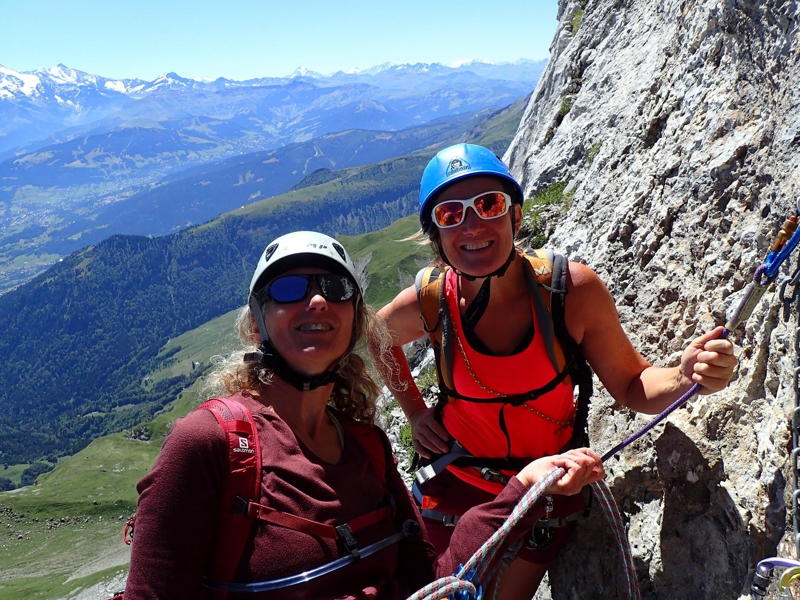 Pointe de Chombas : Arête nord-est 2/2
