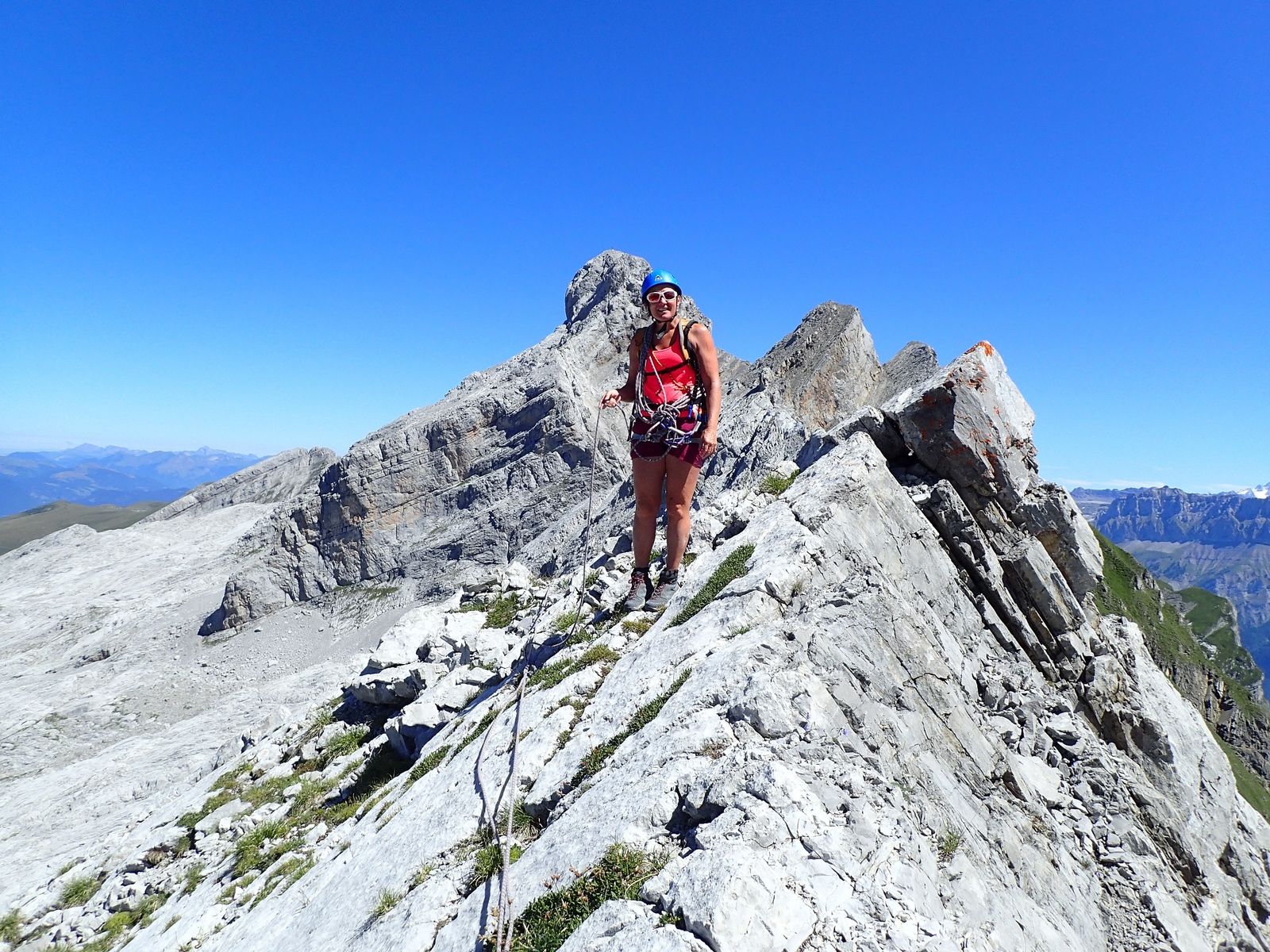 Pointe de Chombas : Arête nord-est 2/2