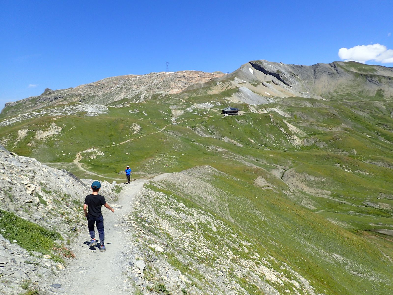 Col de la Croix du Bonhomme : Depuis le Plan de la Lai 2/2