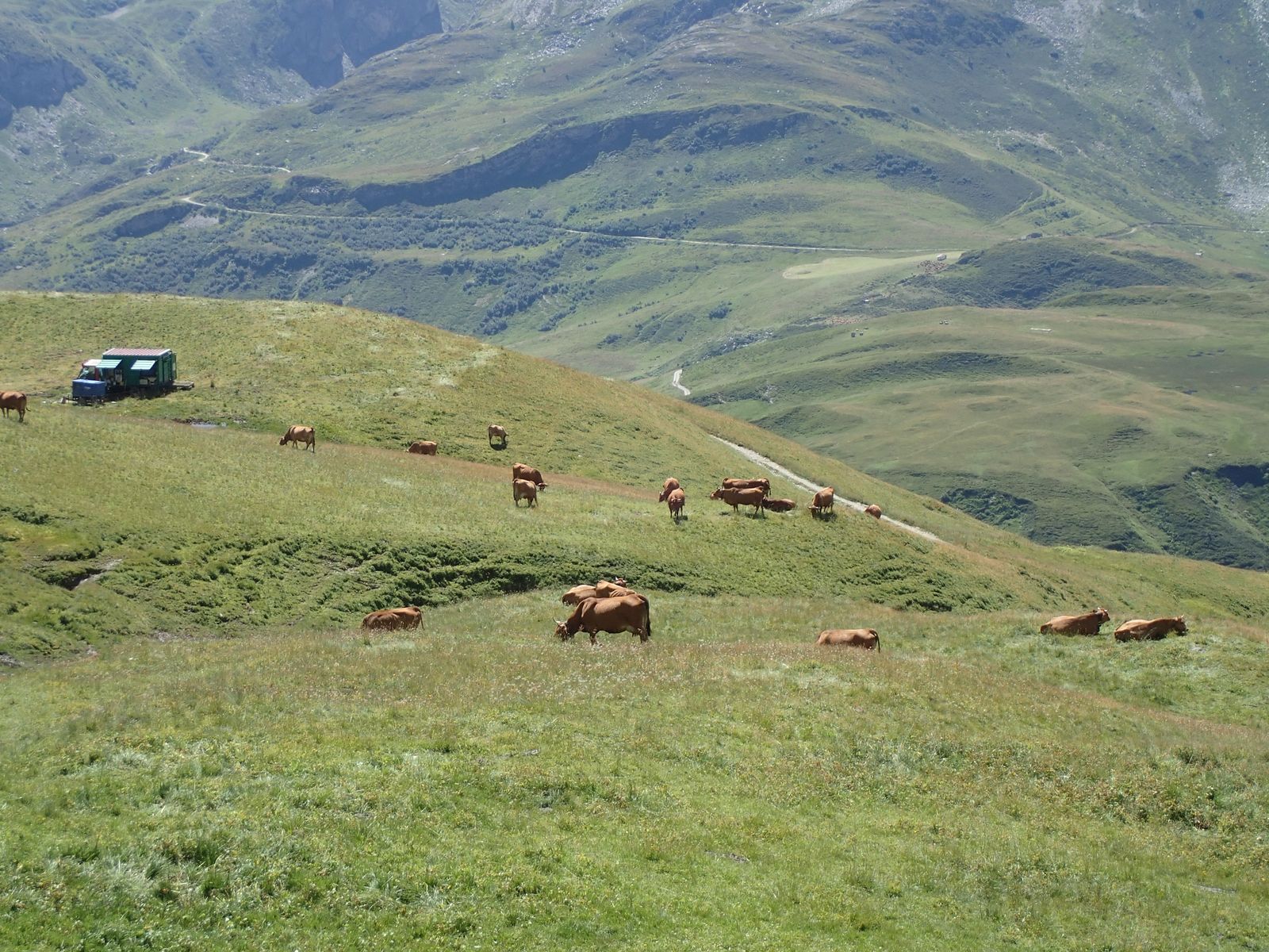 Col de la Croix du Bonhomme : Depuis le Plan de la Lai 1/2