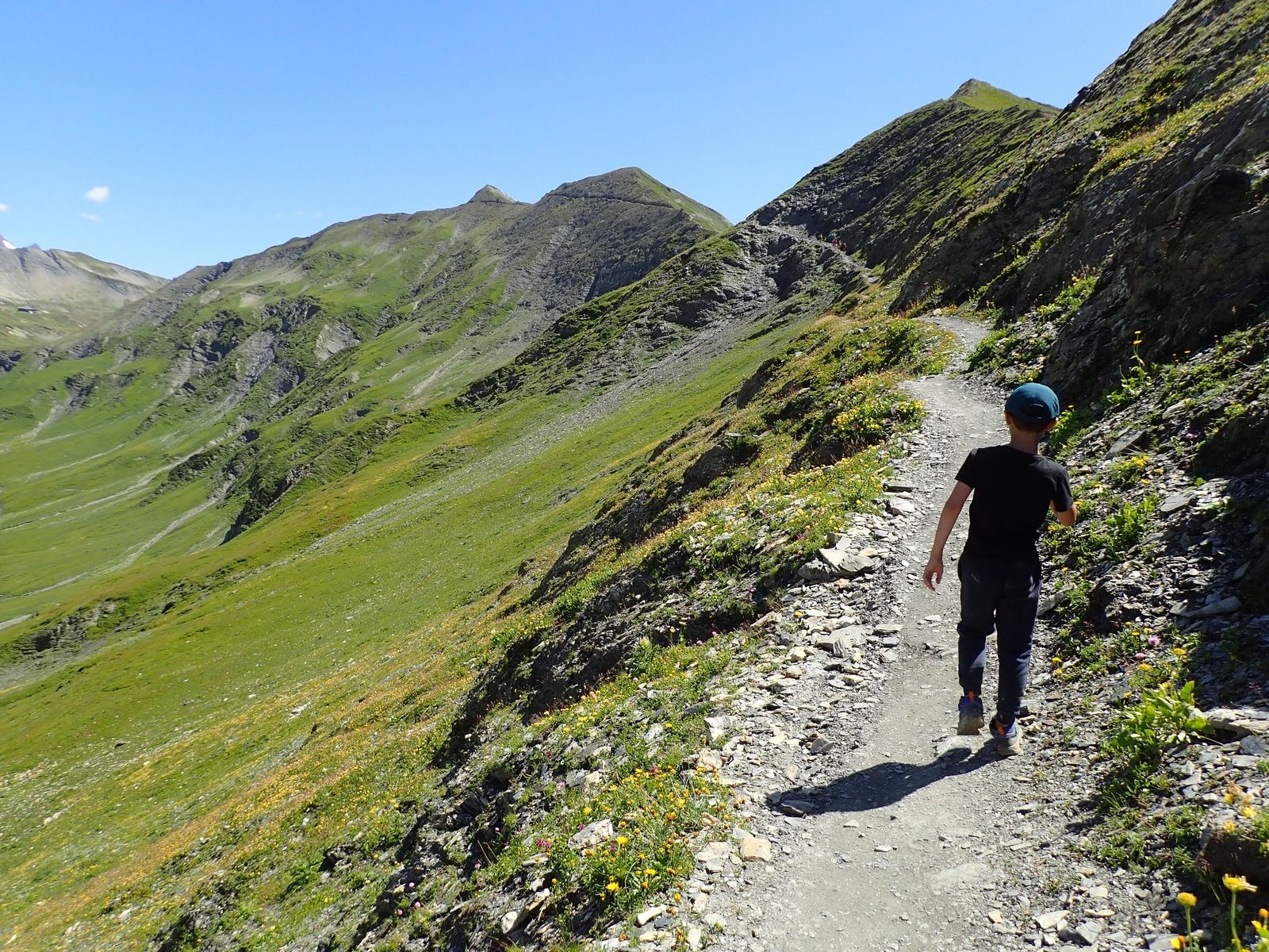 Col de la Croix du Bonhomme : Depuis le Plan de la Lai 1/2