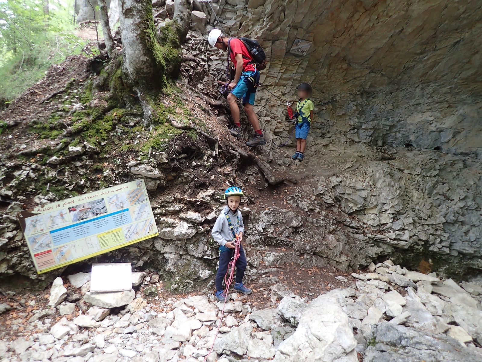 Via-ferrata Ecole de Rossane