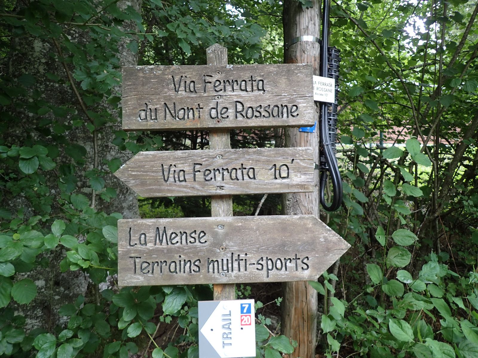 Via-ferrata Ecole de Rossane