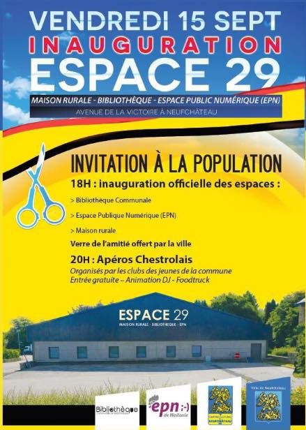 Inauguration Espace 29